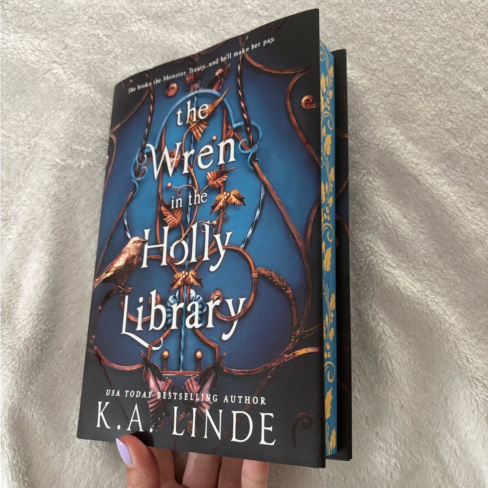 The Wren in the Holly Library Book